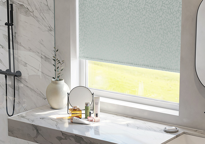 Jasmine (Blackout), Spearmint - Twist&Fit Roller Blind - Image 5